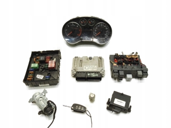 ZESTAW IMMO KOMPUTER AUDI A3 8PA 1.9 TDI 03G906021RE 8P0907279K 1K0907530P