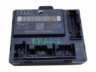 Moduł Sterownik Drzwi Prawy Przód A6 C6 4F0959792B