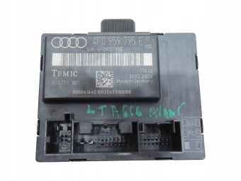 Moduł Sterownik Drzwi Audi A6 C6 4F0959795E