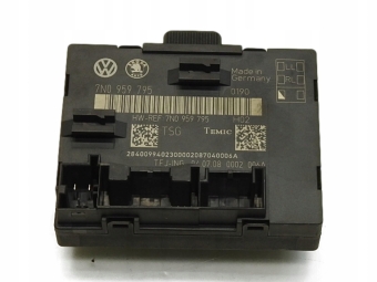 MODUŁ STEROWNIK DRZWI LEWY TYŁ SKODA SUPERB II 7N0959795