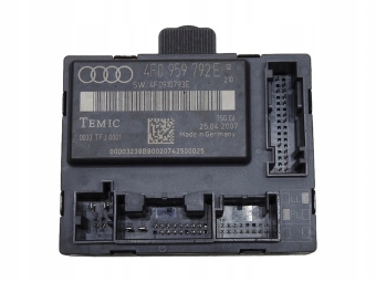 Moduł Sterownik Drzwi Prawy Przód Audi A6 C6