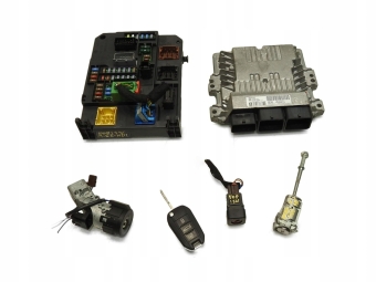 KOMPUTER ZESTAW IMMO PEUGEOT 508 I 1.6 E-HDI 9664992380 9677243580