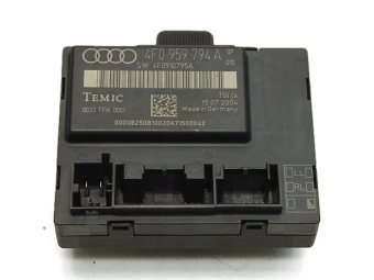 MODUŁ STEROWNIK DRZWI PRAWY TYŁ AUDI A6 C6 4F0959794A 4F0910795A