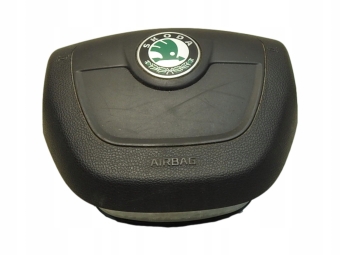 PODUSZKA AIRBAG KIEROWCY SKODA FABIA II LIFT 5J0880201H