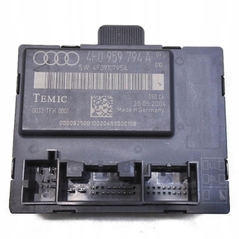 MODUŁ STEROWNIK DRZWI PRAWY TYŁ AUDI A6 C6 4F0959794A 4F0910795A