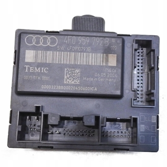 MODUŁ STEROWNIK DRZWI PRAWY PRZÓD AUDI A6 C6 4F0959792B 4F0910793B