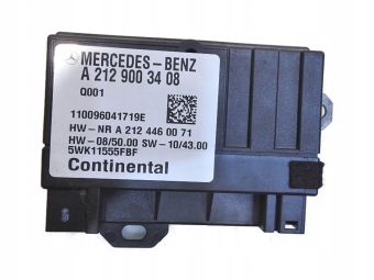 MODUŁ STEROWNIK POMPY PALIWA MERCEDES W212 2.2 CDI A2129003408 A2124460071