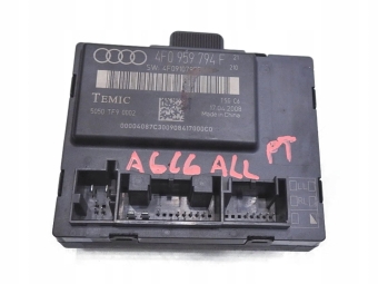 MODUŁ STEROWNIK DRZWI PRAWY TYŁ AUDI A6 C6 4F0959794F 4F0910795F