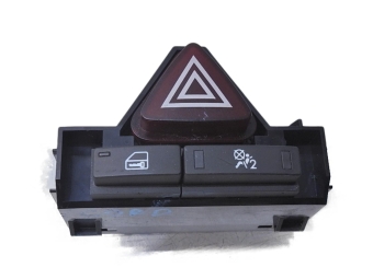 PANEL PRZYCISK ŚWIATEŁ AWARYJNYCH BLOKADY DRZWI OPEL CORSA D 13189529
