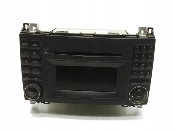 RADIO CD MERCEDES W245 LIFT A1699002000 A1699010700 A1694425460 A0024423960